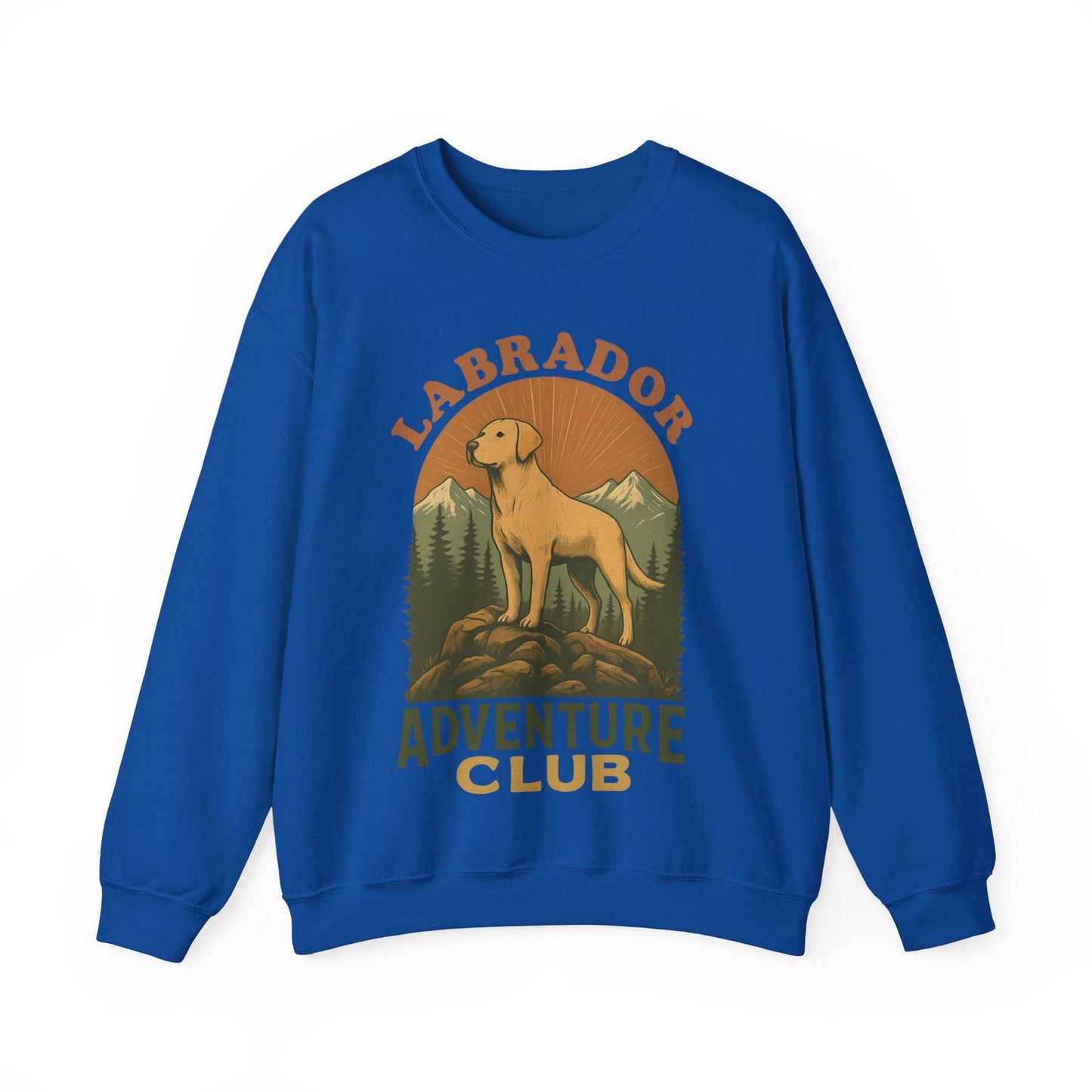 Labrador Adventure Club Crewneck Sweatshirt Royal