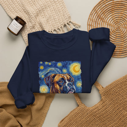 Boxer Van Gogh Crewneck Sweatshirt