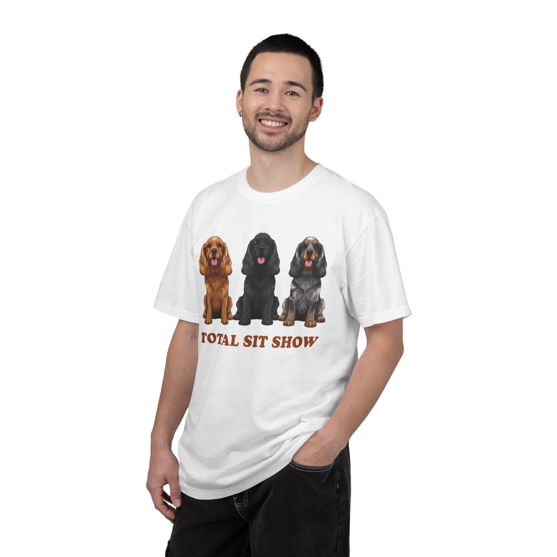Cocker Spaniel Sit Show Premium Tee