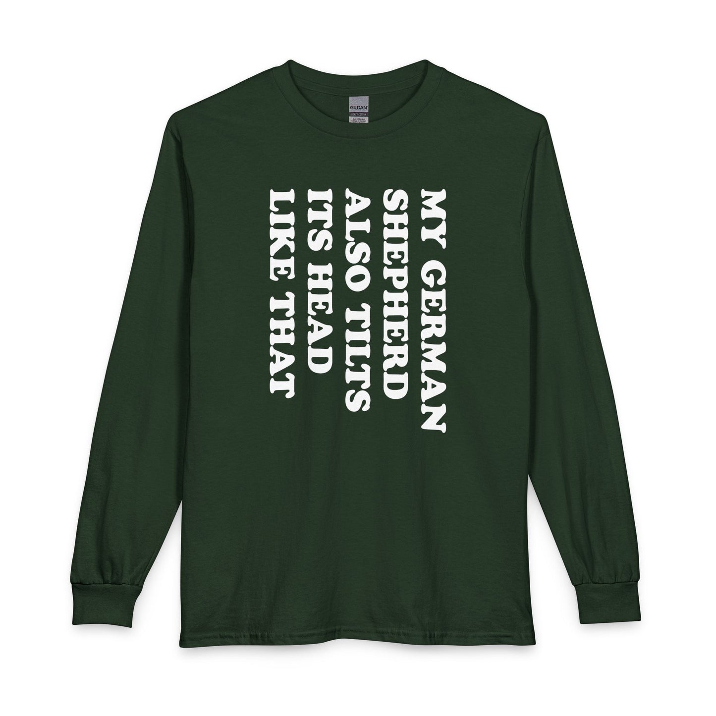 Tilt German Shepherd Long Sleeve