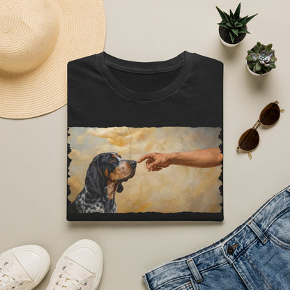 God Creates Bluetick Coonhound