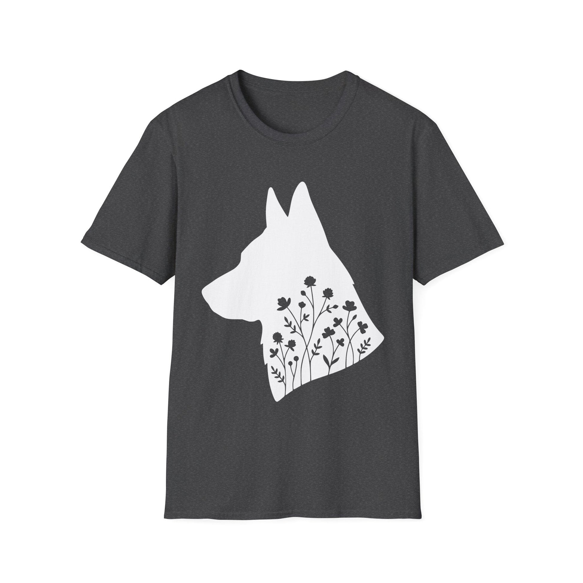 German Shepherd Flowers