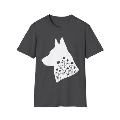 German Shepherd Flowers