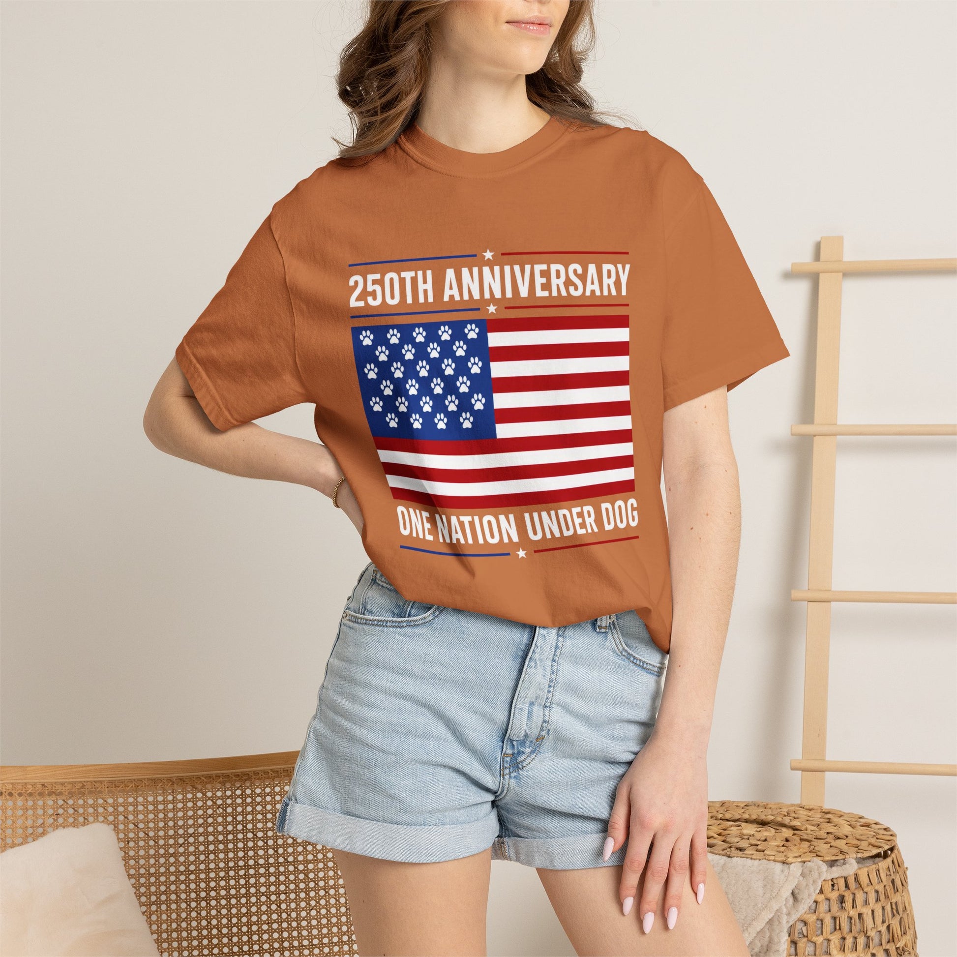 250 Years USA Dog Premium Tee