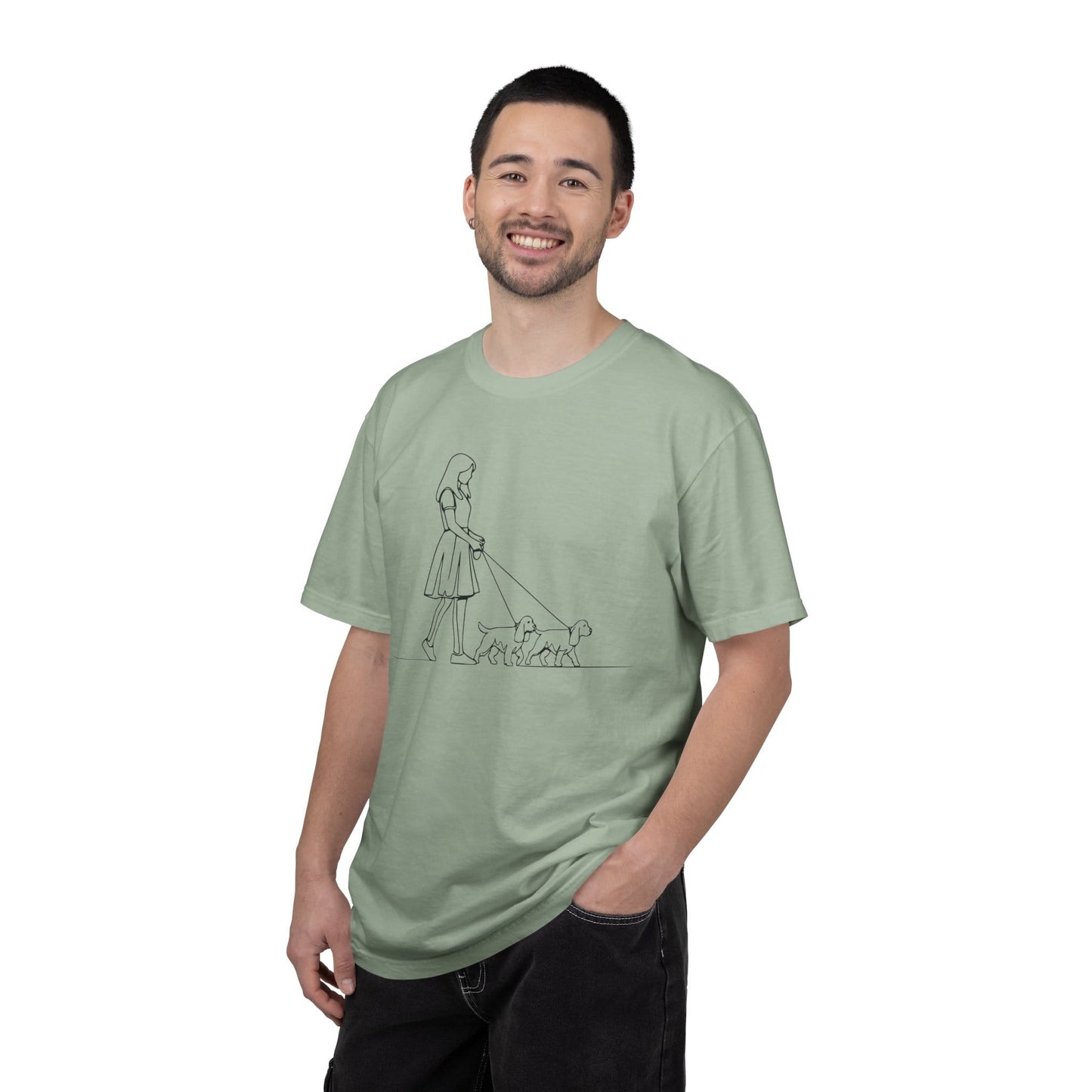 Cocker Spaniel Walking Premium Tee