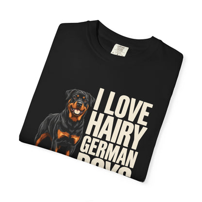Rottweiler Hairy German Boys Premium Tee
