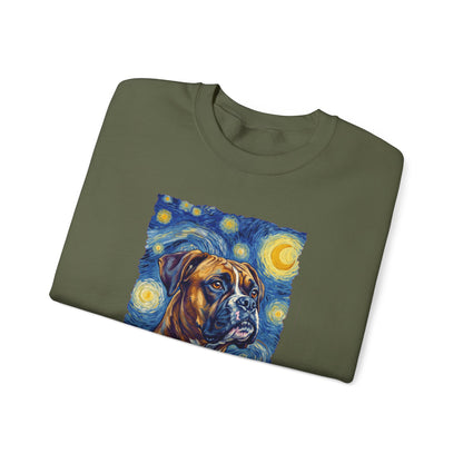 Boxer Van Gogh Crewneck Sweatshirt