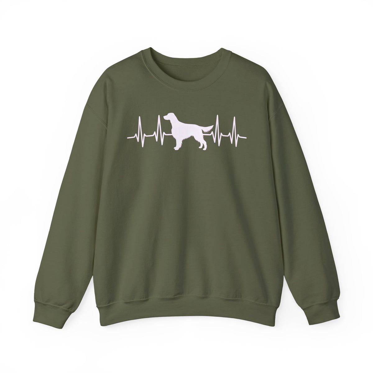 Irish Setter Heartbeat Crewneck Sweatshirt