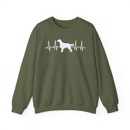 Irish Setter Heartbeat Crewneck Sweatshirt