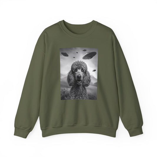 Standard Poodle UFO Crewneck Sweatshirt