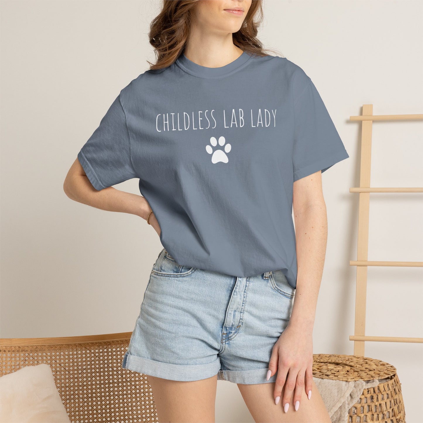 Childless Lab Lady Premium Tee