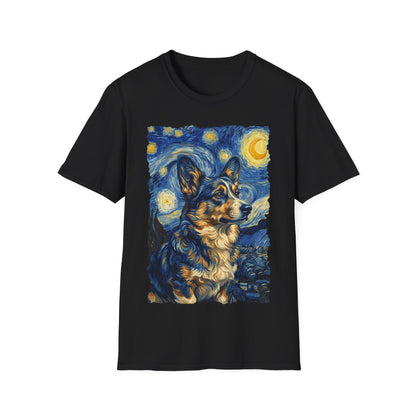 Cardigan Welsh Corgi Van Gogh