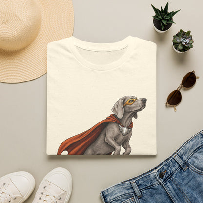 Weimaraner Superhero