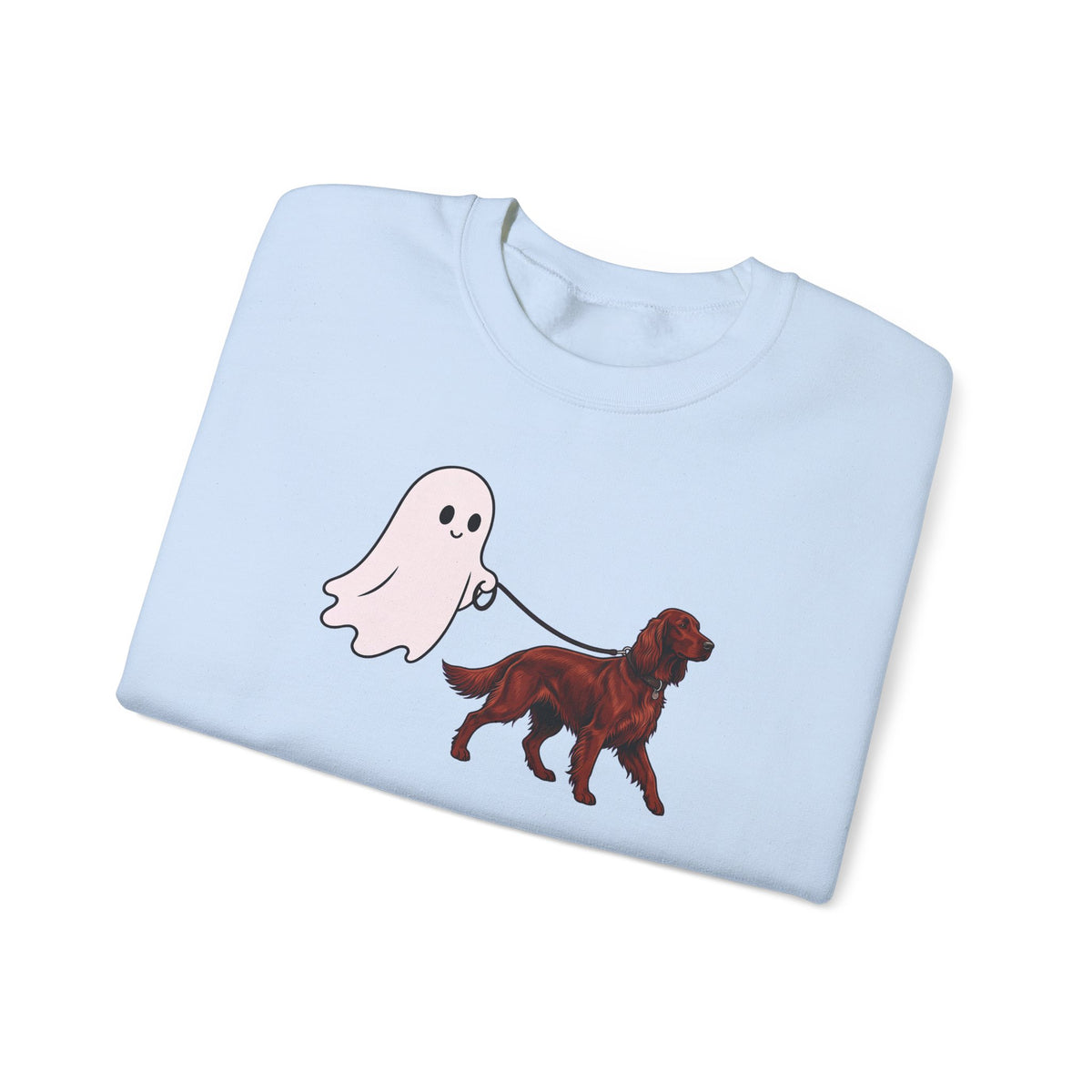 Irish Setter Ghost Walk Crewneck Sweatshirt