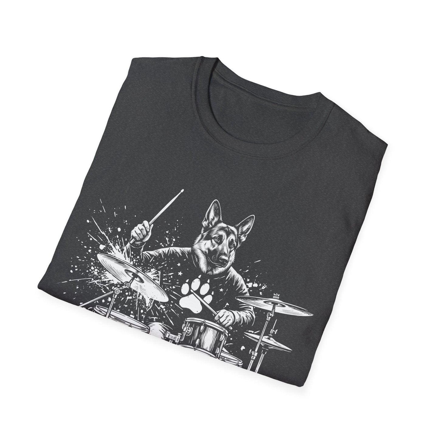 German Shepherd Drummer