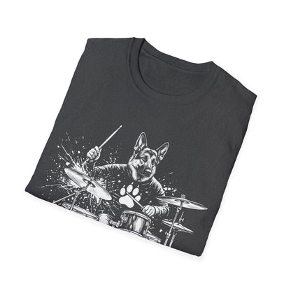 German Shepherd Drummer
