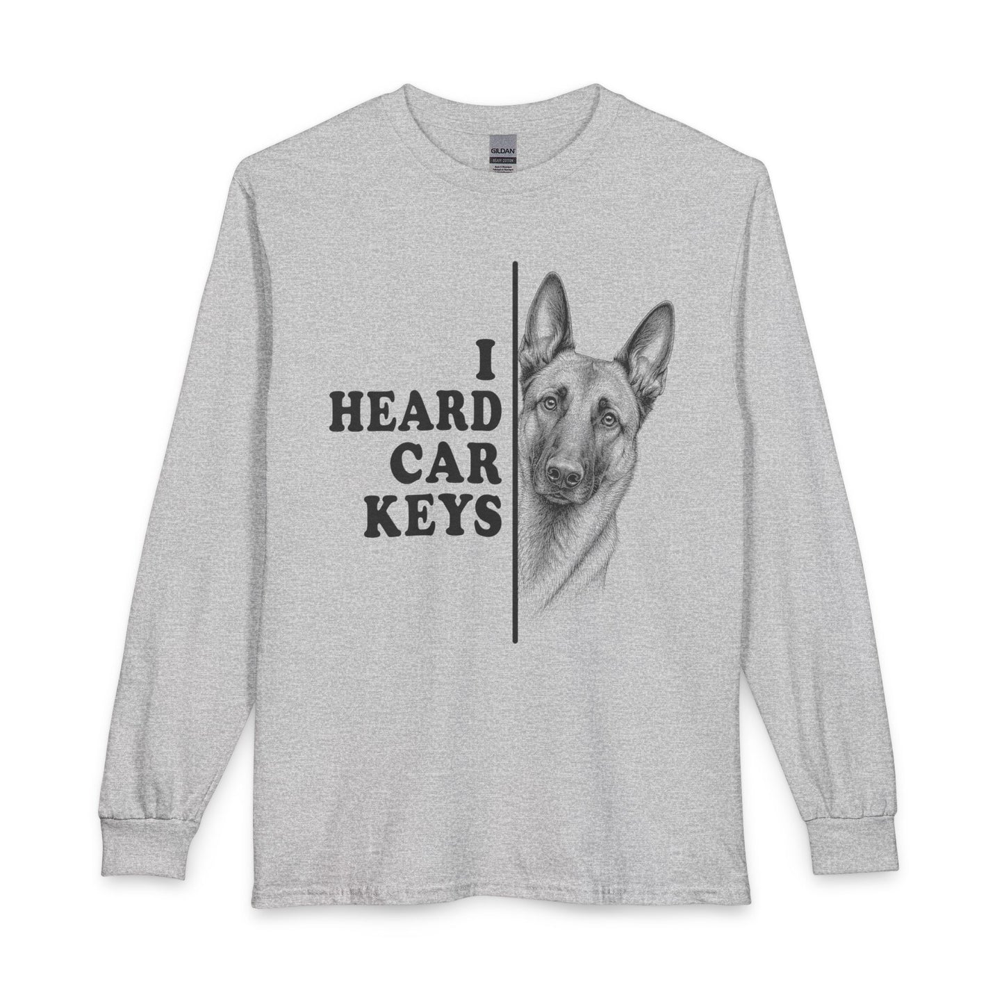 Belgian Malinois Car Keys Long Sleeve
