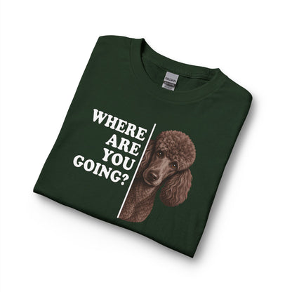 Standard Poodle Where Are You Going 2 Long Sleeve