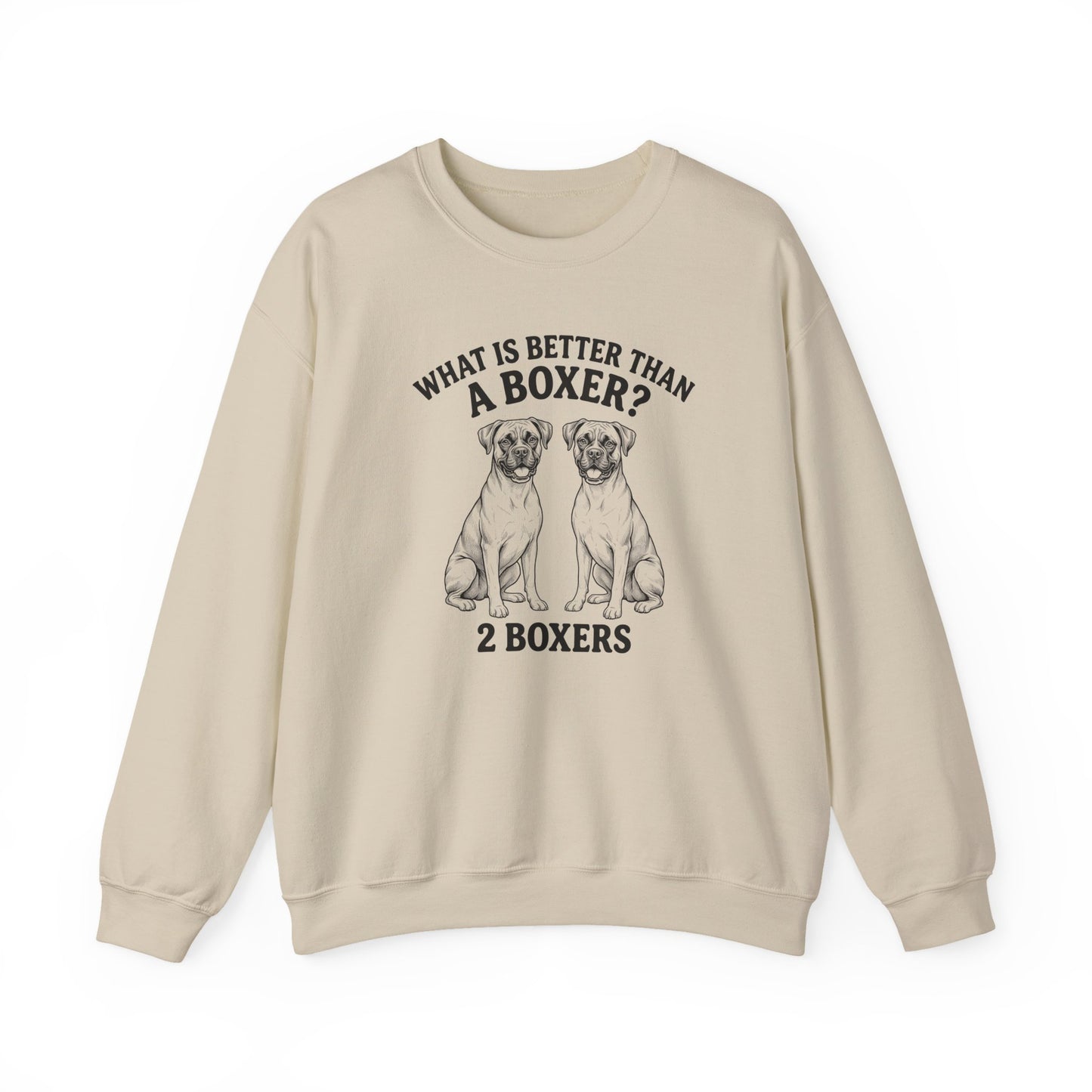 2 Boxers Halftone Crewneck Sweatshirt