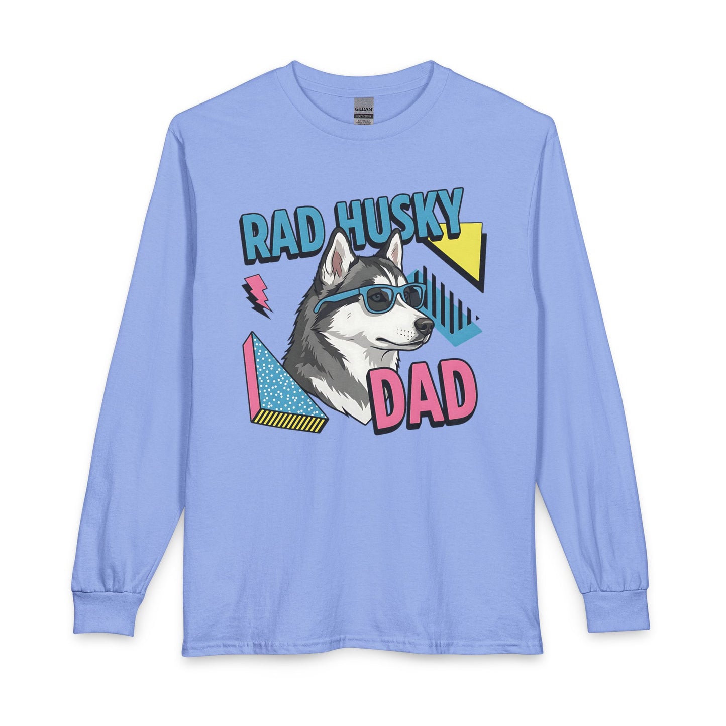 Rad Husky Dad Long Sleeve