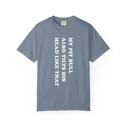 Pit Bull Tilts His Head Premium Tee