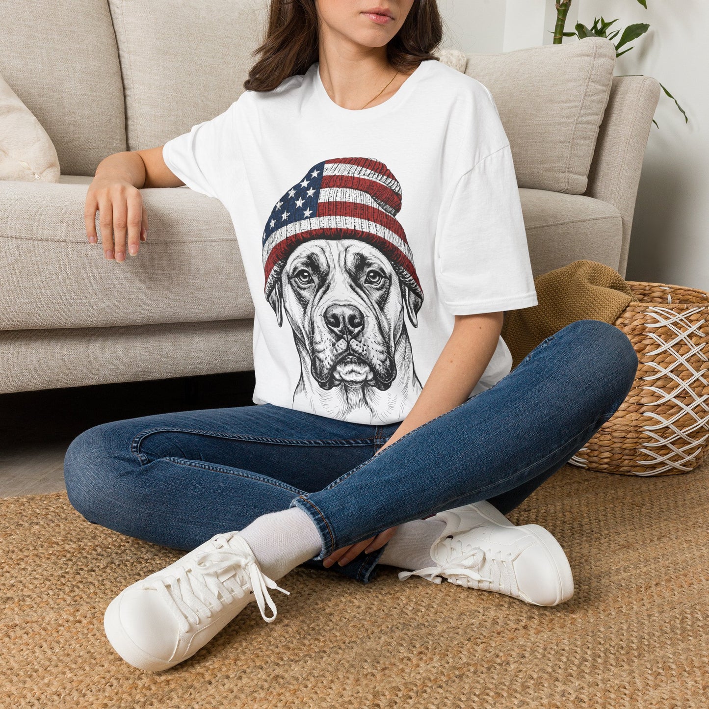 Boxer Beanie USA