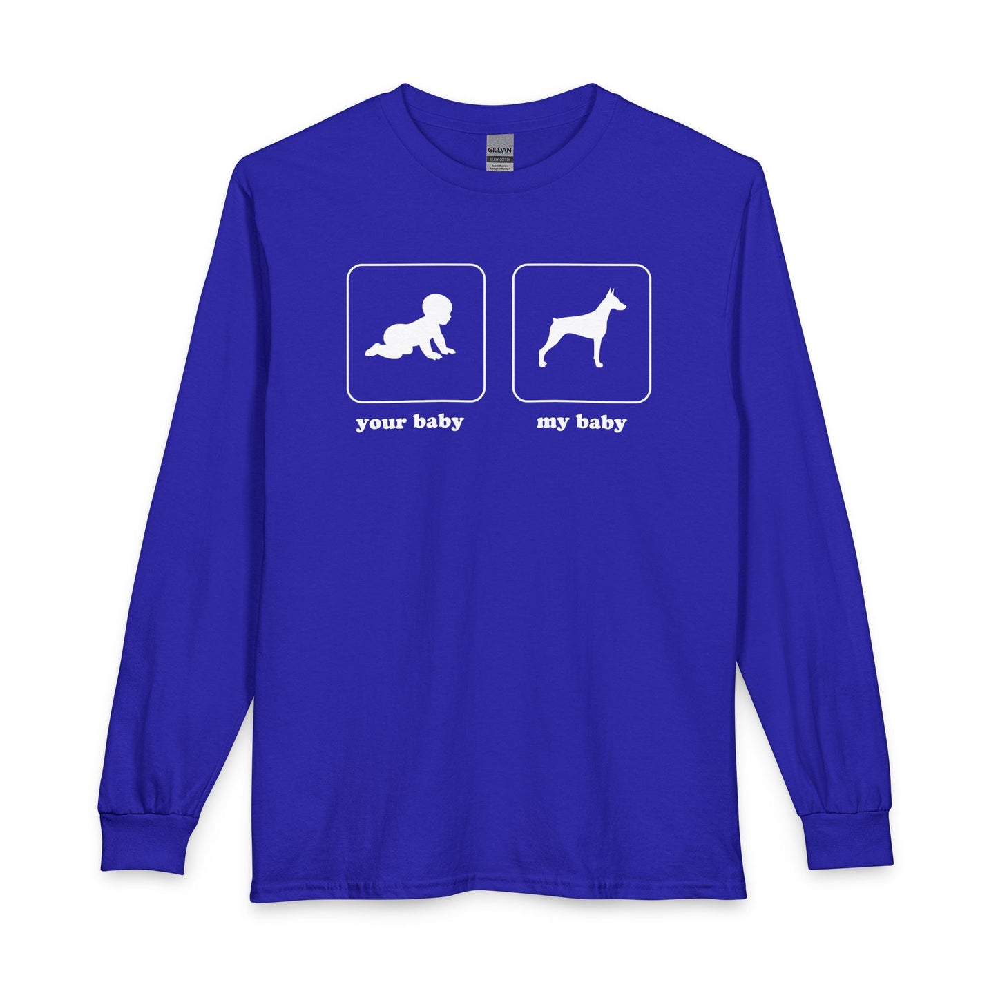 Doberman Baby Long Sleeve