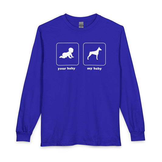 Doberman Baby Long Sleeve