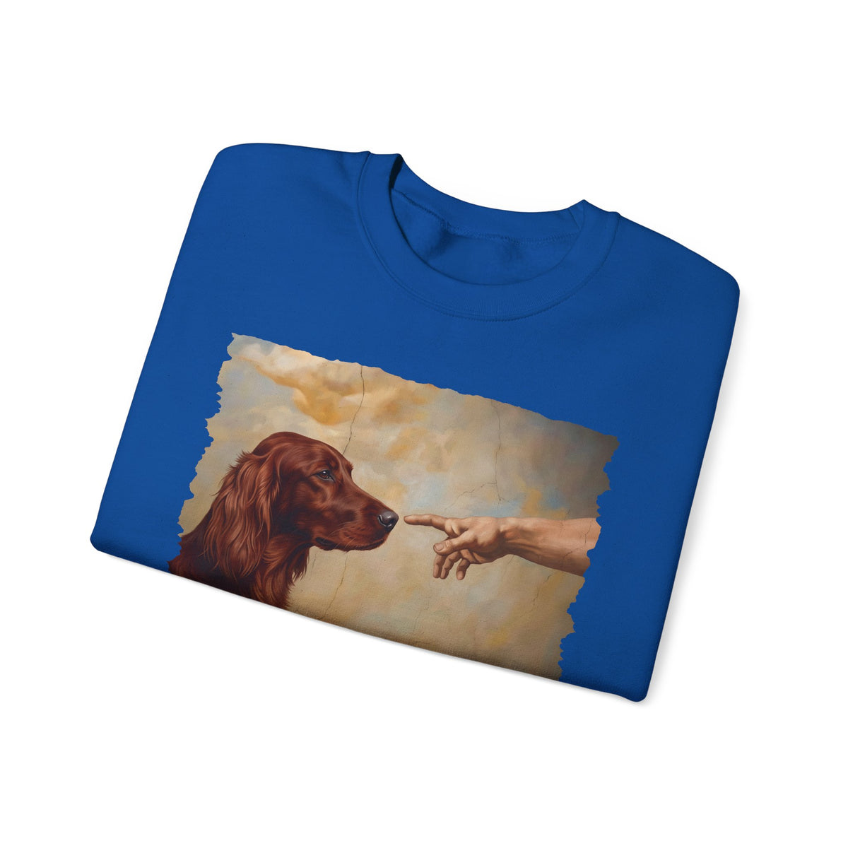 Irish Setter Creation Crewneck Sweatshirt
