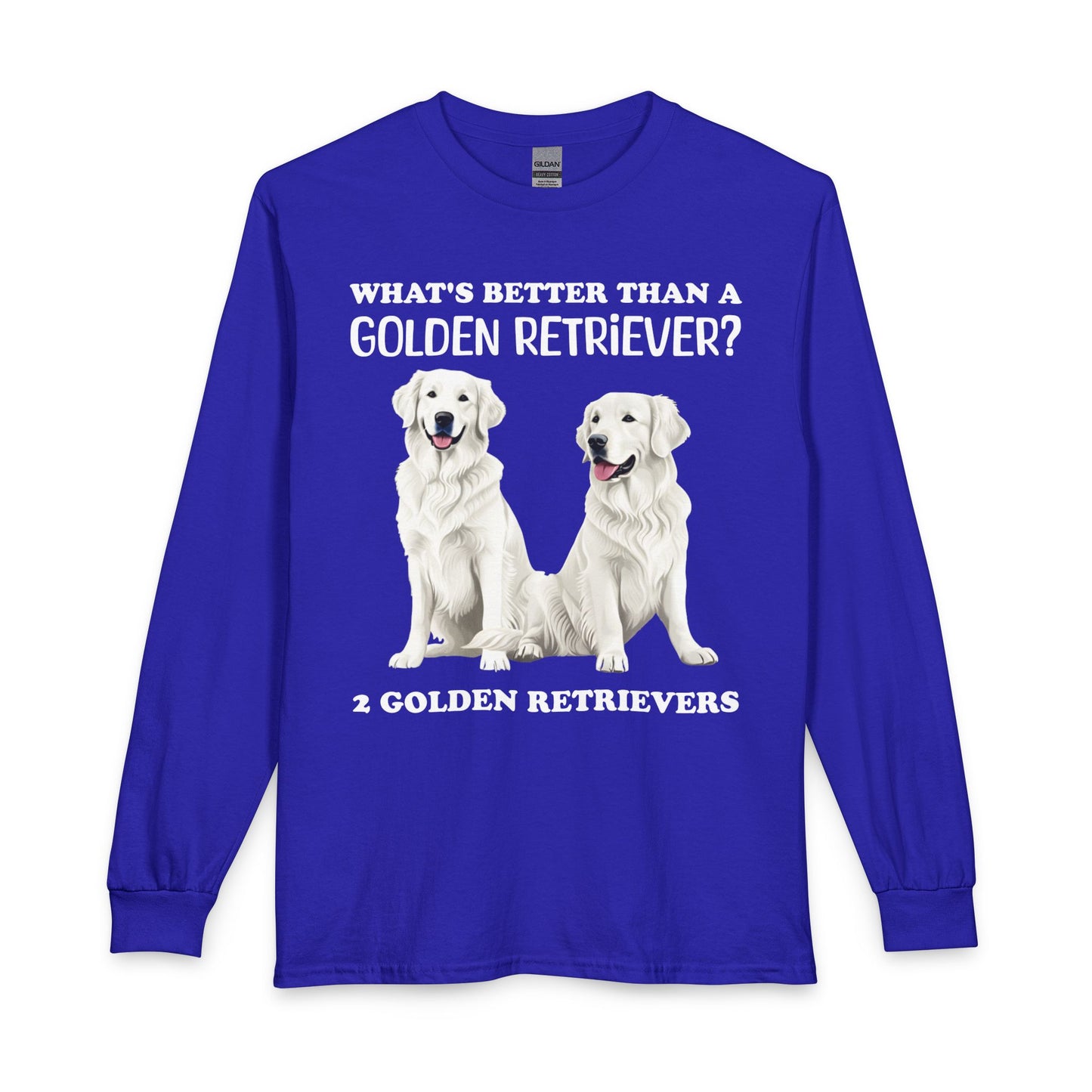 White Golden Retrievers Long Sleeve