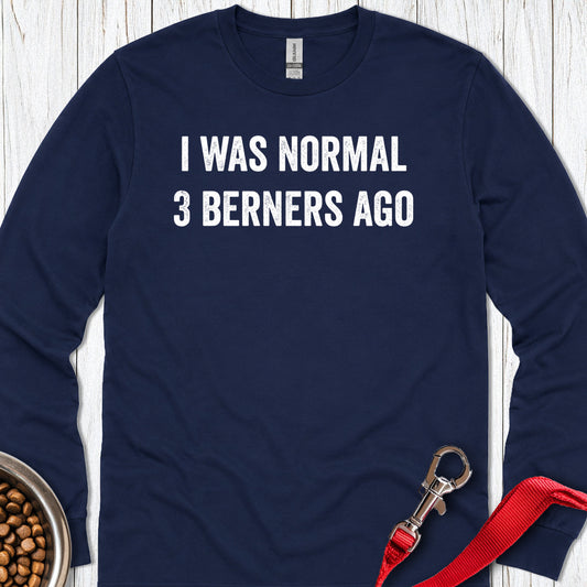 3 Berners Long Sleeve — Navy
