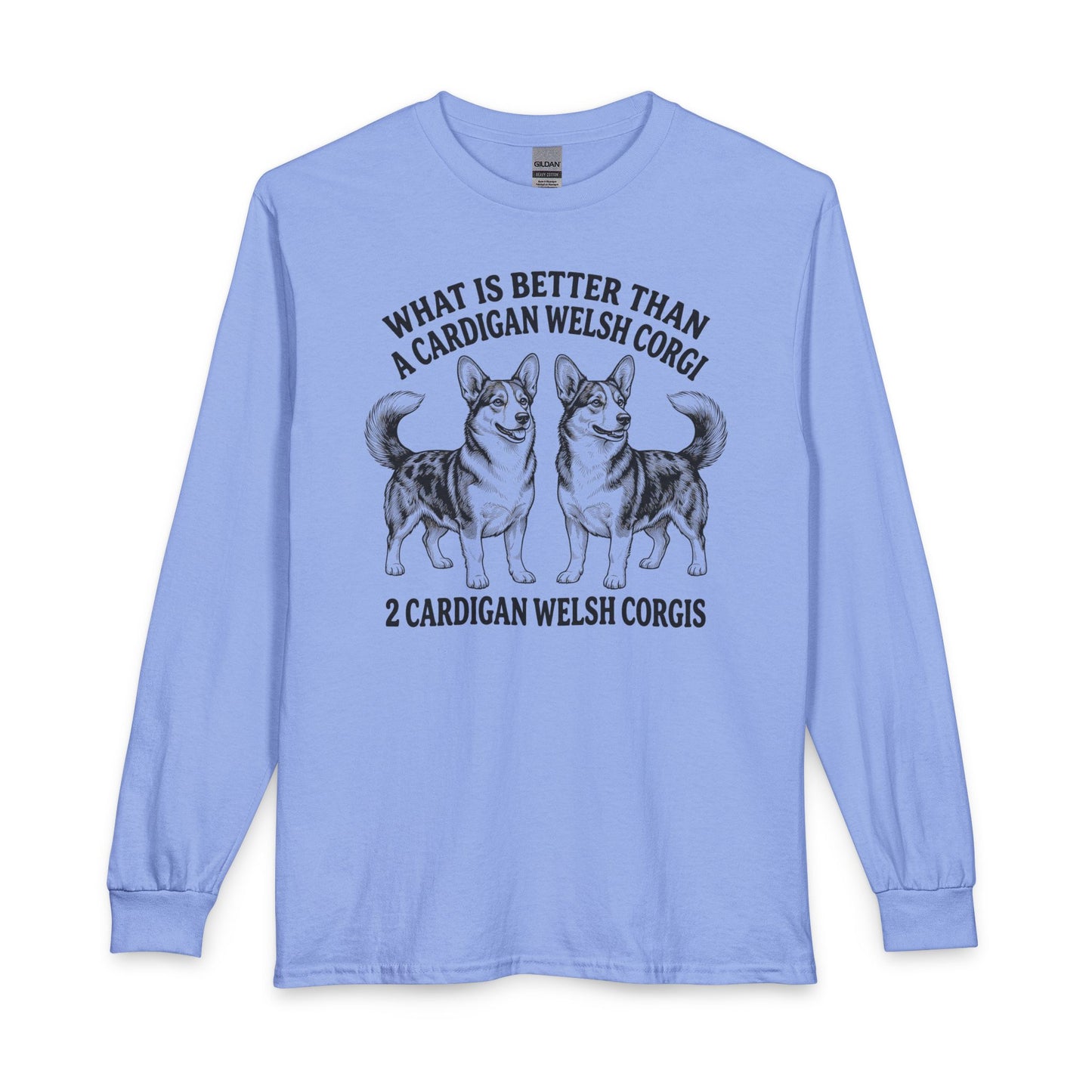 2 Cardigan Welsh Corgi Long Sleeve