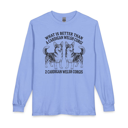 2 Cardigan Welsh Corgi Long Sleeve