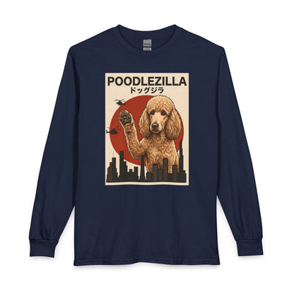 Standard Poodle Poodlezilla Apricot Long Sleeve