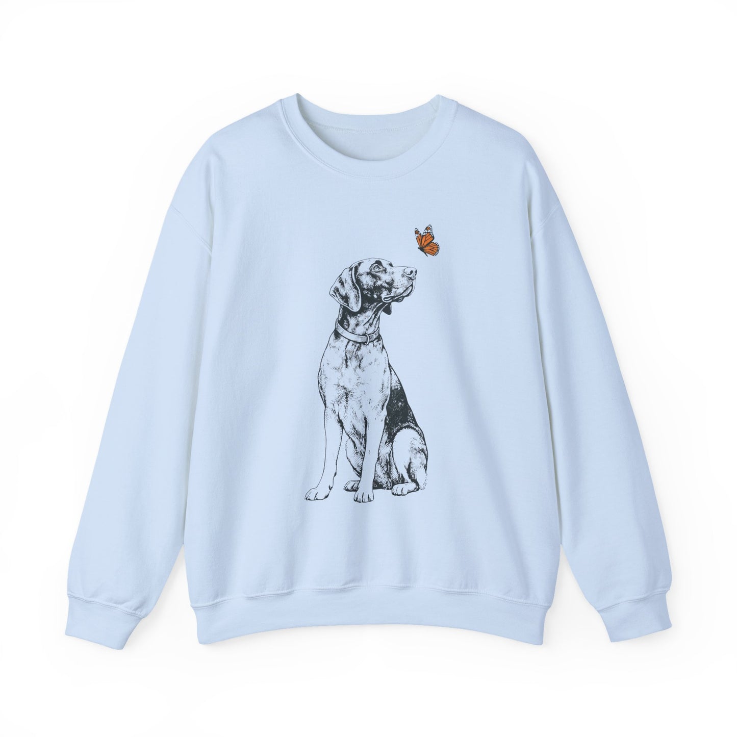 German Shorthaired Pointer Butterlfy Crewneck Sweatshirt