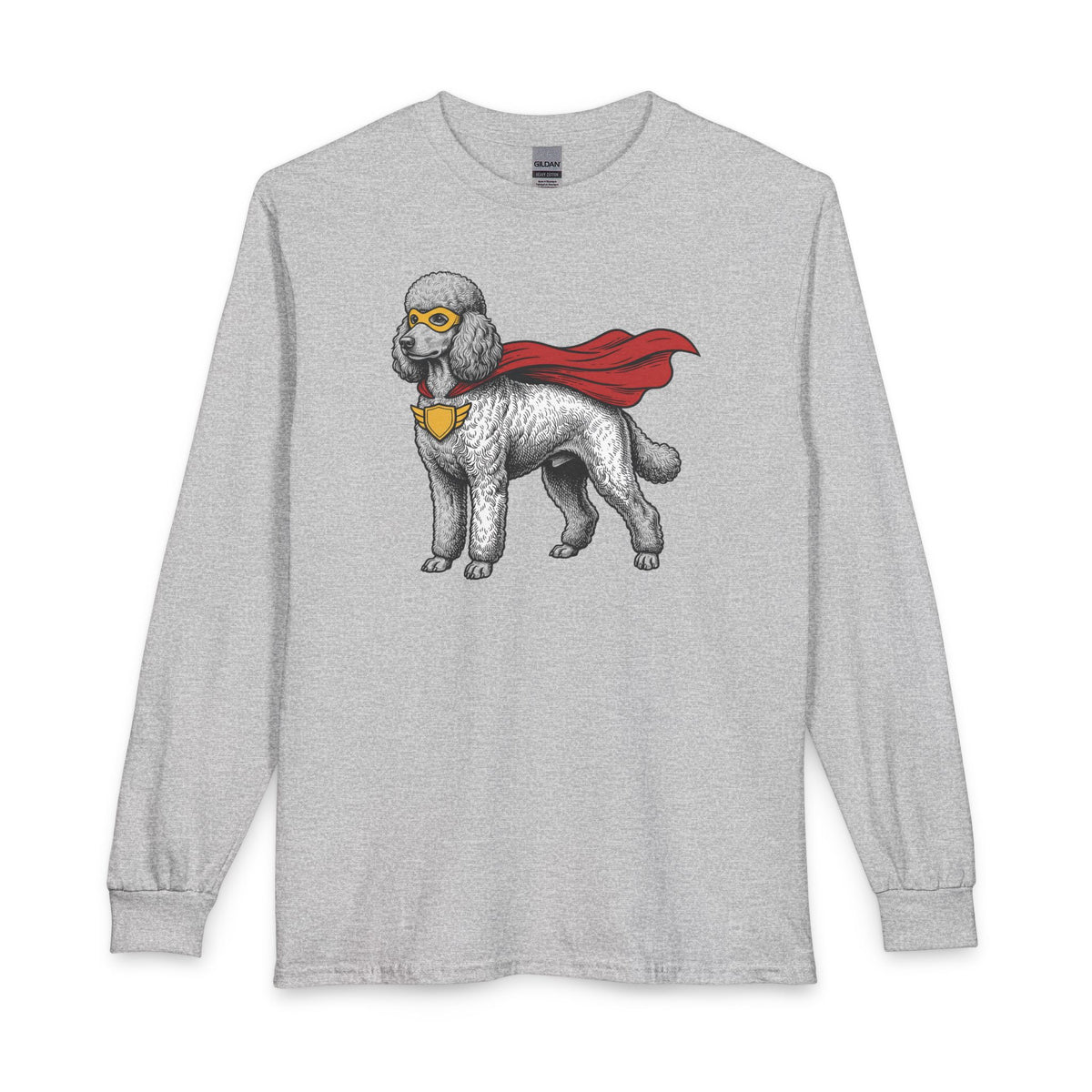 Standard Poodle Superhero Long Sleeve