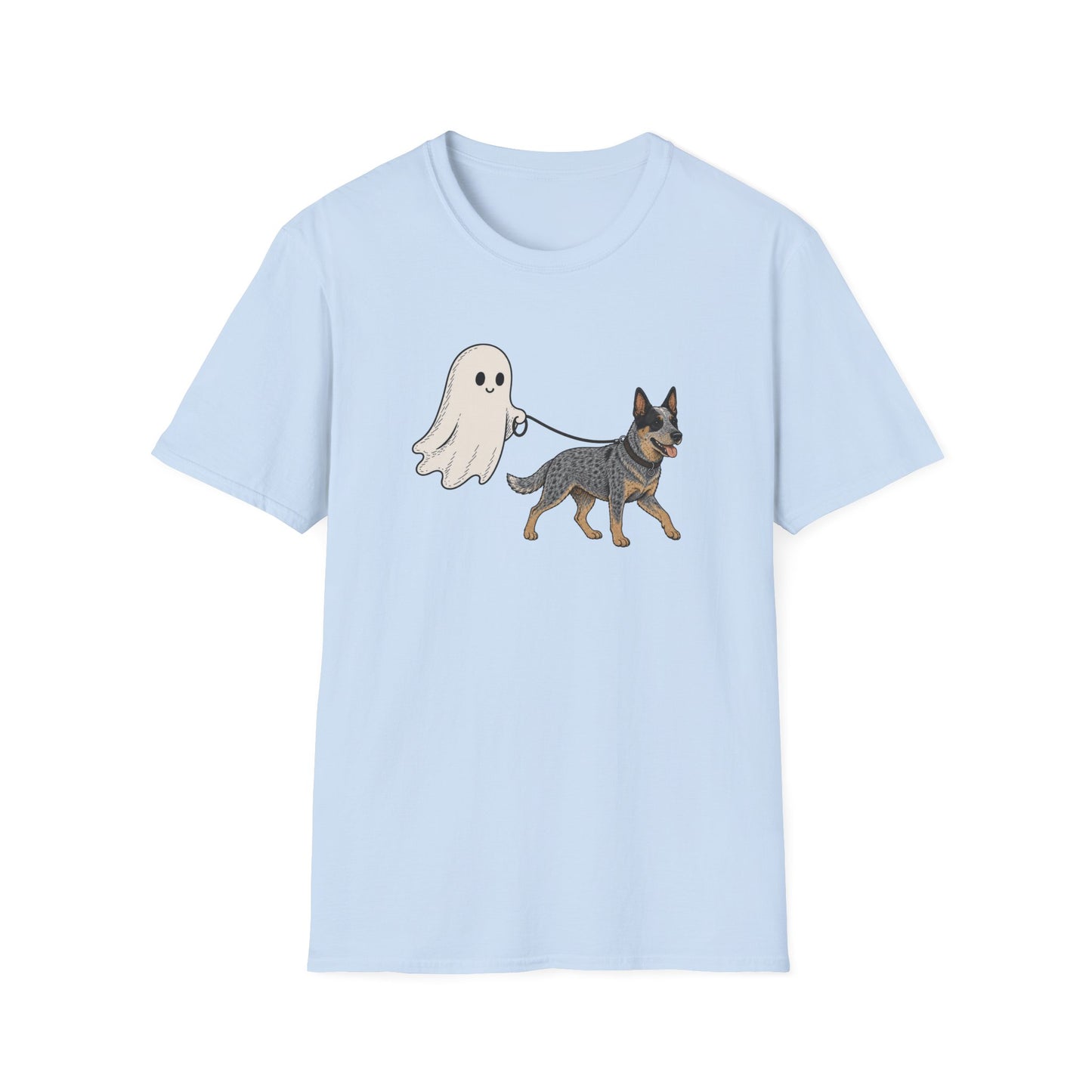Blue Heeler Ghost Halloween