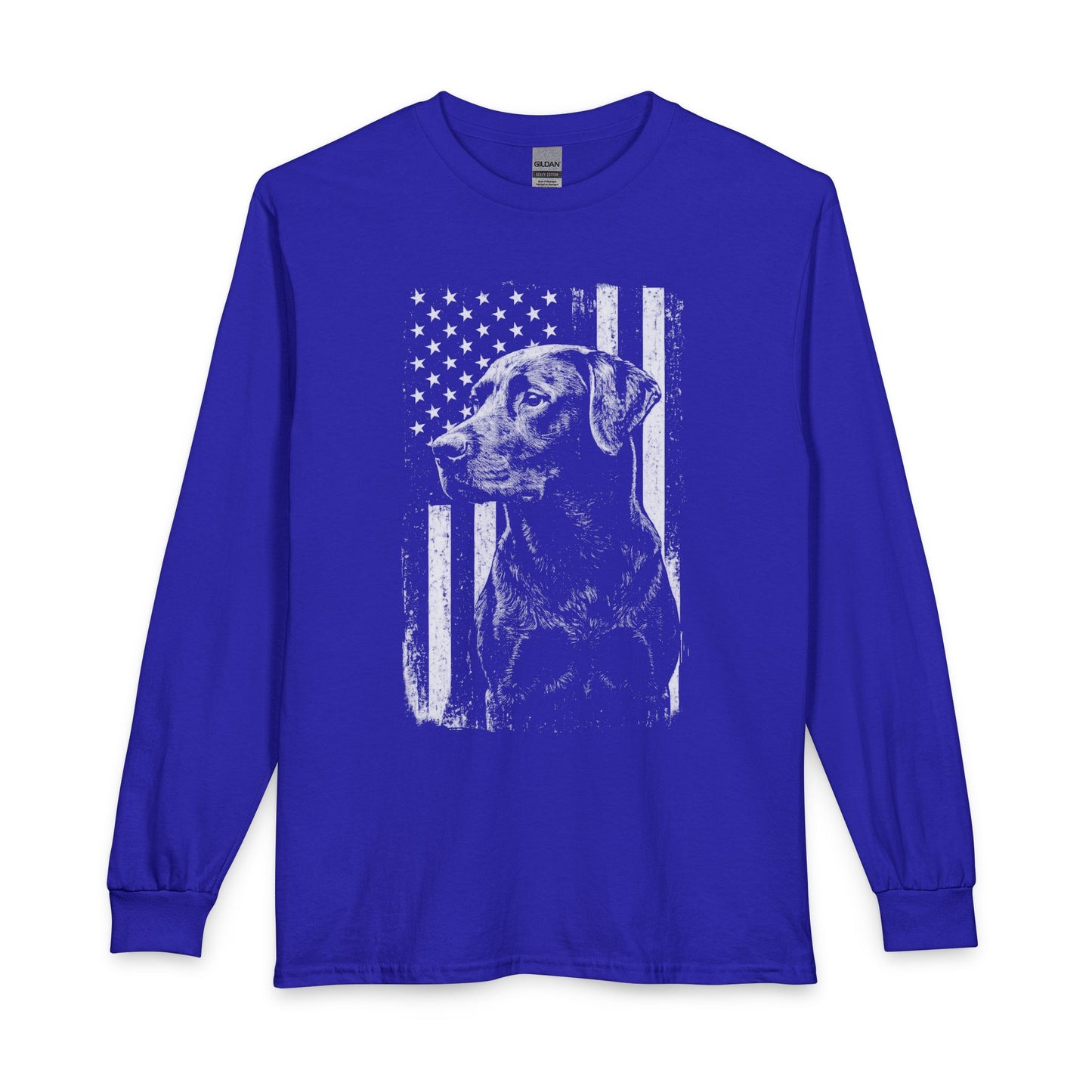 Labrador USA Flag Long Sleeve