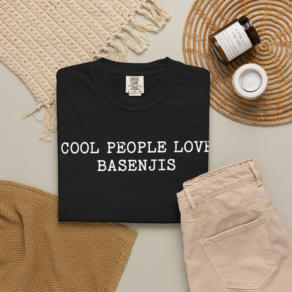 Cool People Love Basenjis Premium Tee
