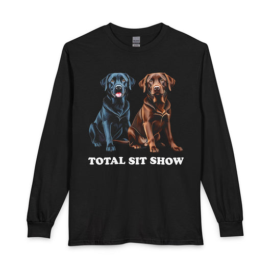 Funny Chocolate & Black Long Sleeve Black