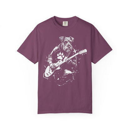 Schnauzer Guitarist Premium Tee