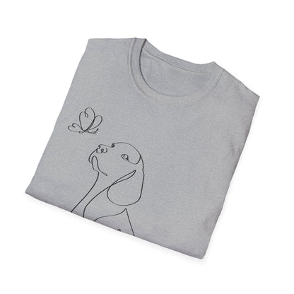 Cute Labrador Line Art Tee