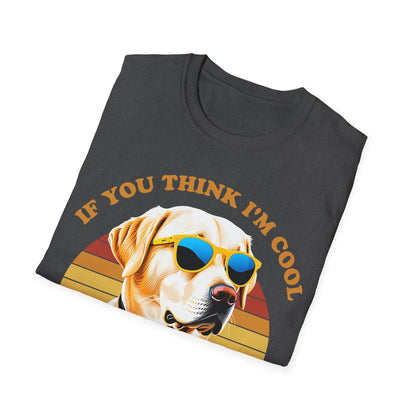 Cool Yellow Labrador Tee