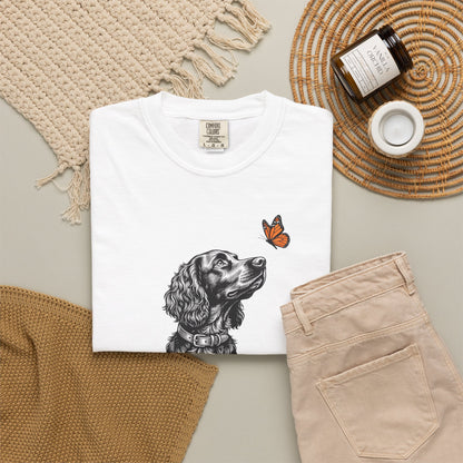Boykin Spaniel Butterfly Premium Tee