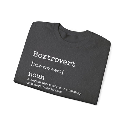 Boxer Boxtrovert Crewneck Sweatshirt