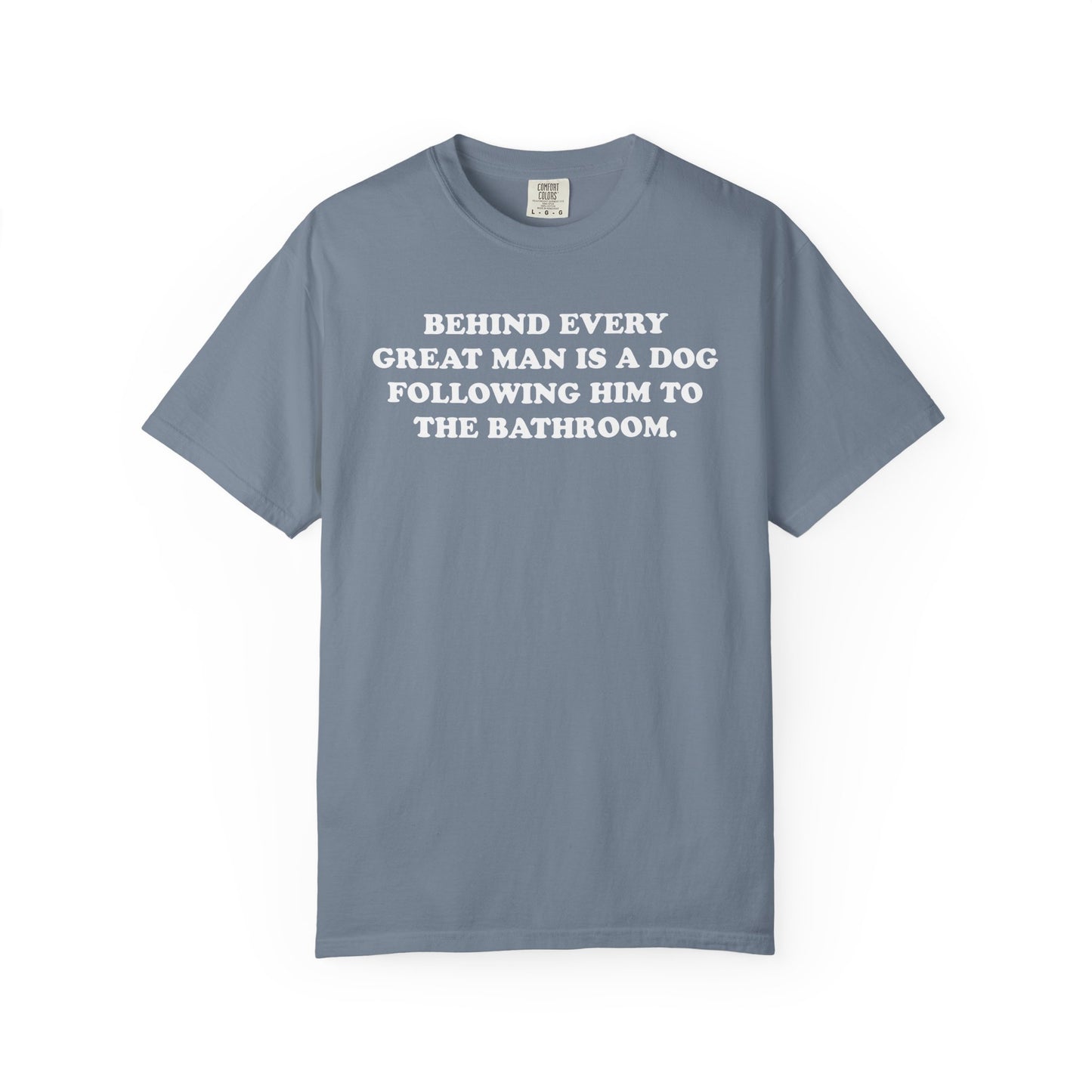 Great Man Dog Bathroom Premium Tee