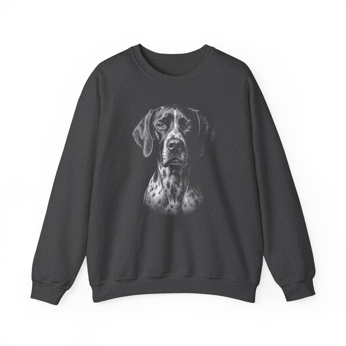 English Pointer Engraved Crewneck Sweatshirt