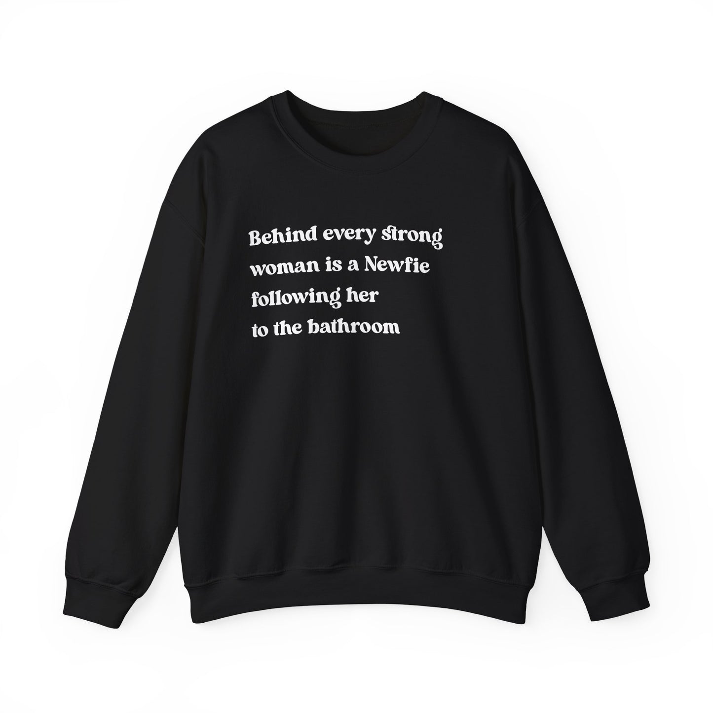 Newfoundlander Strong Woman Crewneck Sweatshirt