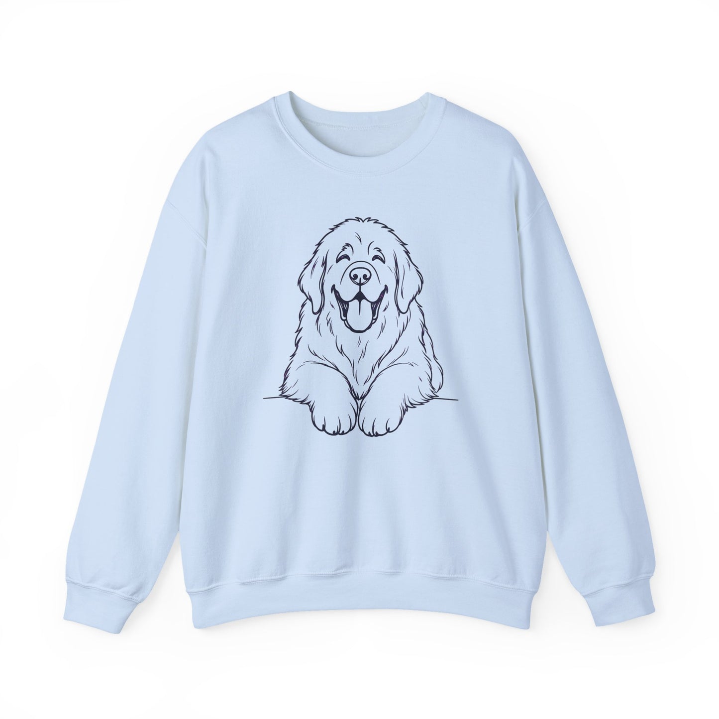 Newfoundland Lineart Crewneck Sweatshirt
