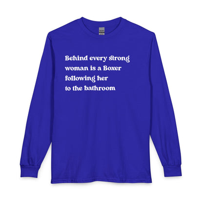 Boxer Strong Woman Long Sleeve